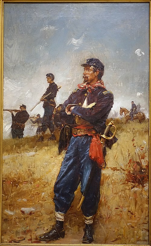 The Captain, by Gilbert Gaul, 1890, Gilbert Gaul