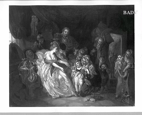 family - scene, 1782, Johann Eleazar Schenau