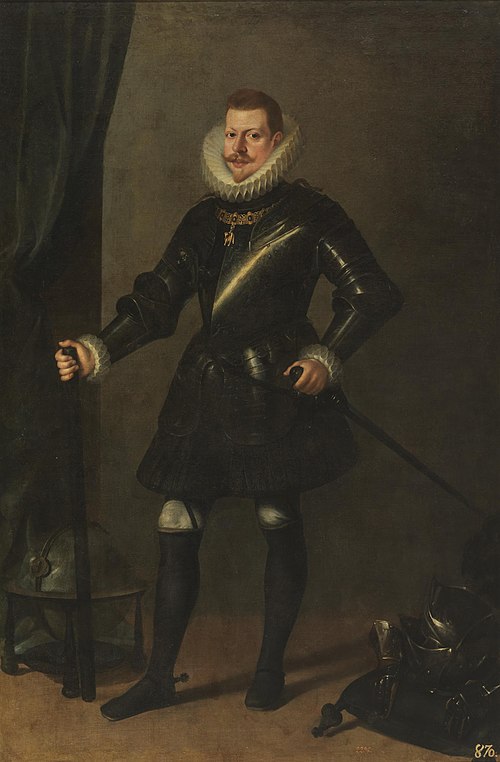 Philip III in Armour, 1617, Pedro Antonio Vidal