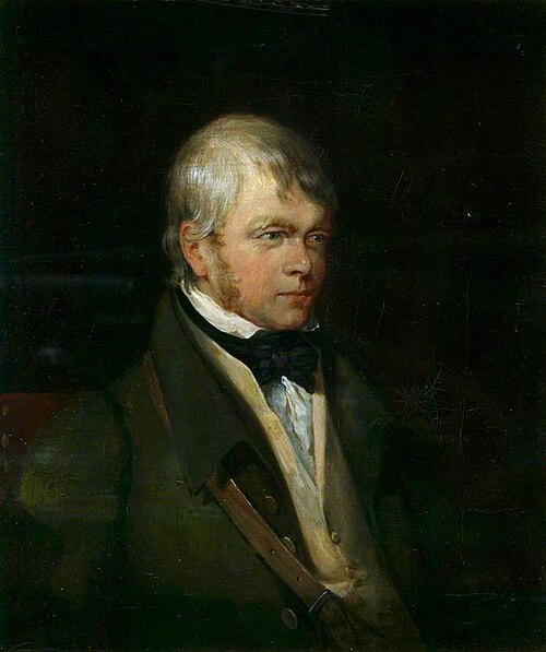 Sir Walter Scott (1771–1832), 1825, Gilbert Stuart Newton