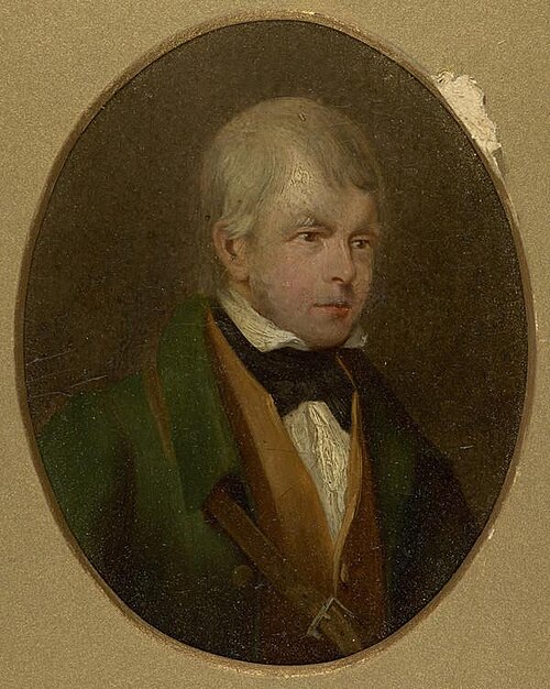 Sir Walter Scott, 1771 - 1832. Novelist and poet, , Gilbert Stuart Newton