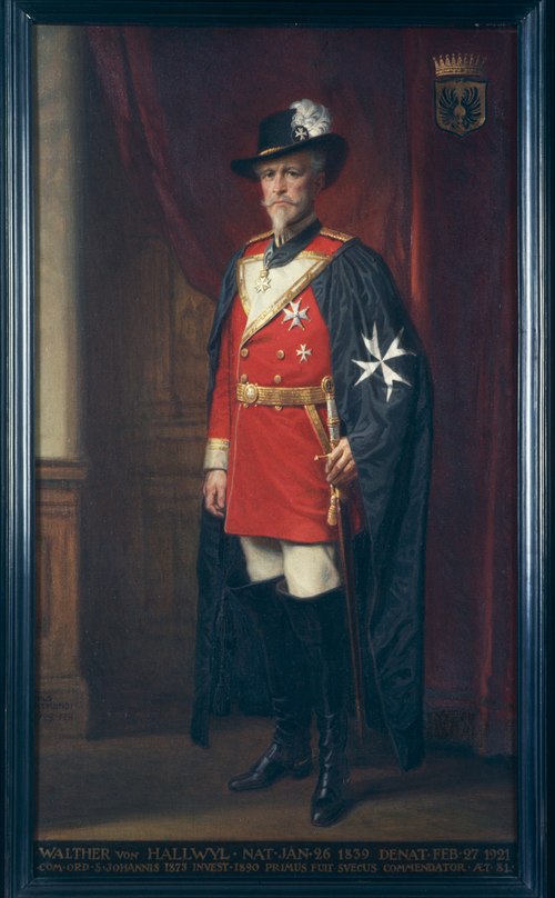 Portrait of Walther von Hallwyl, 1922, Nils Asplund