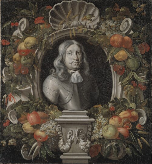 Porträtt, troligen föreställande Gustaf Otto Stenbock, 1614-1685, greve, riksamiral, , Johan Aureller the Younger