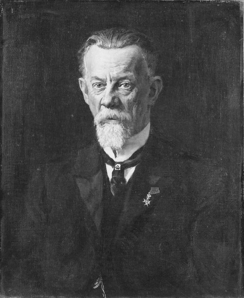 Karl Bruno Åström, main cashier at Nafta Production Company, The Nobel Brothers, member of the Swedi, 1906, Hugo Backmansson