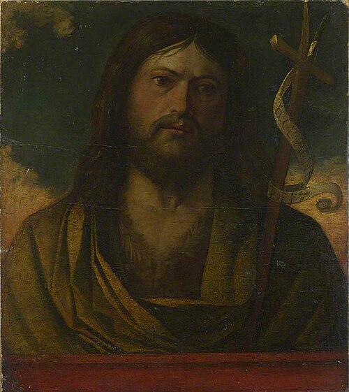 Saint John the Baptist, 1531, Giovanni Buonconsiglio