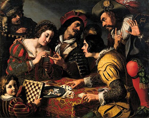 The card sharps, 1631, Jean Ducamps