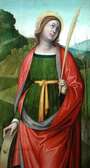 Saint Catherine, , Girolamo Marchesi