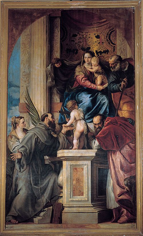 Madonna with the Child and the Holy Ones, 1671, Giovanni Bonatti