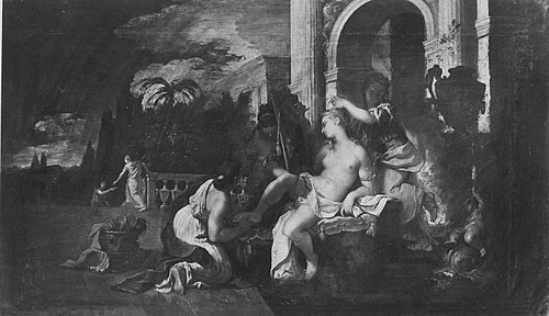 Betsabea al bagno, 1658, Giuseppe Bonati