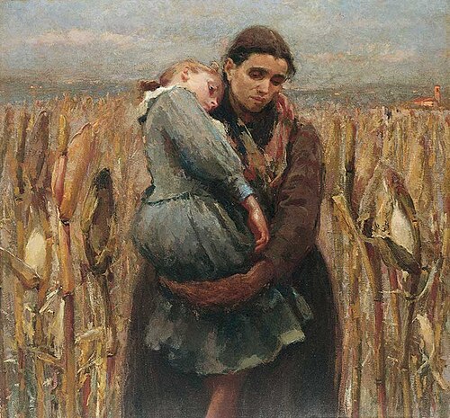 Our Daily Bread, 1895, Giuseppe Mentessi