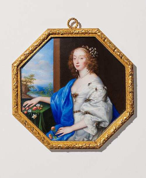 Mary Villiers, Duchess of Richmond and Lennox, 1643, Jean Petitot