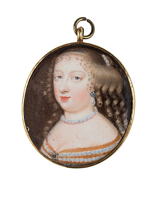 Hedvig Sofia, Landgravine of Hessen-Cassel, 1700, Jean Petitot