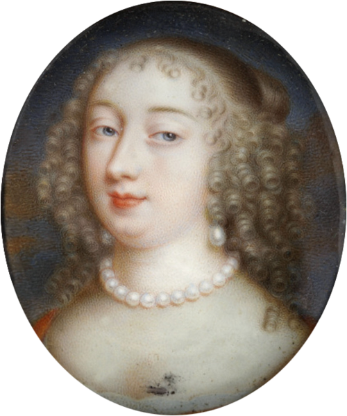 Portrait de Madame de Sévigné, , Jean Petitot