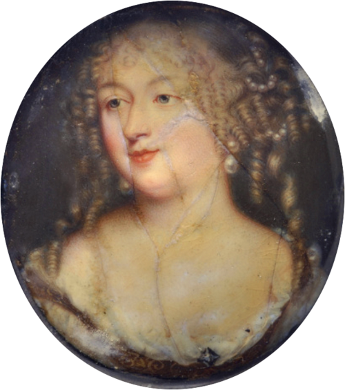 Portrait présumé de la duchesse de Fontanges, , Jean Petitot