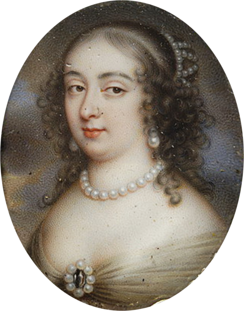 Portrait présumé de Marguerite de Lorraine, duchesse d'Orléans, , Jean Petitot