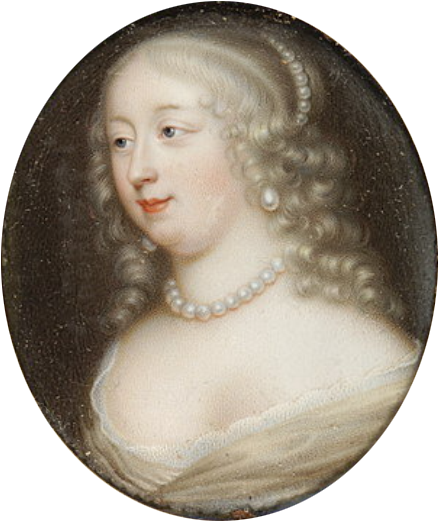 Portrait of Marie d'Orléans, 1700, Jean Petitot