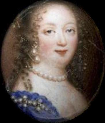 Portrait of Marie Louise Gonzaga, 1700, Jean Petitot