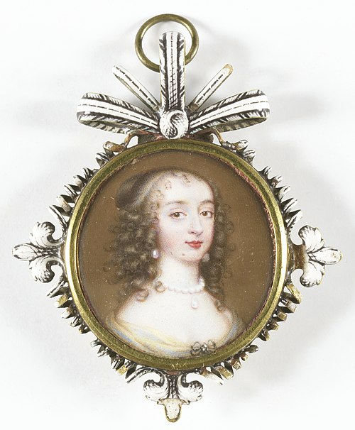 Maria Stuart (1631-60). Echtgenote van Willem II, 1650, Jean Petitot