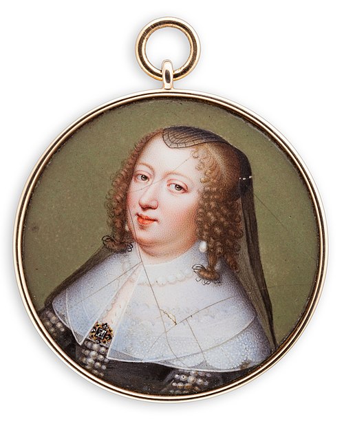 Anna of Austria, Queen of France, 1700, Jean Petitot