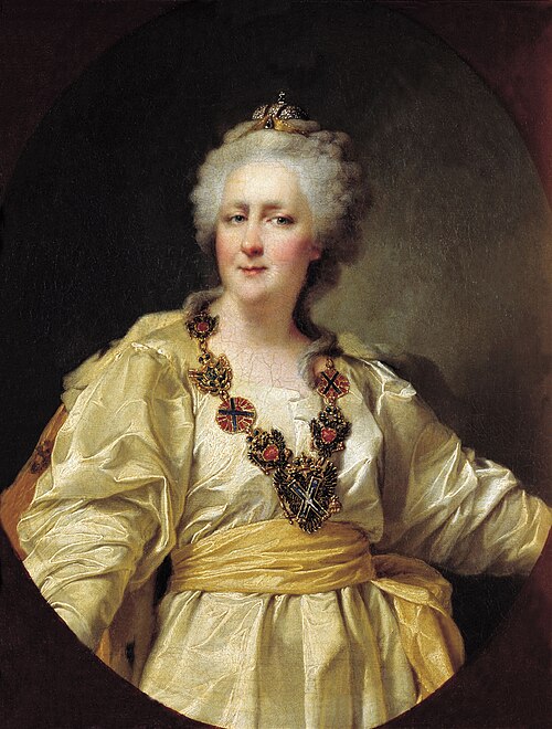 Porträt der Catherine II of Russia, 1794, Dimitri Gregoriovitch Levitzky