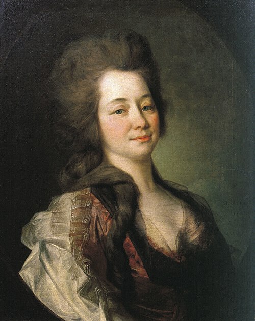 Portrait of Maria Alexeevna Lvova (Djakova) (1755-1807), 1781, Dimitri Gregoriovitch Levitzky
