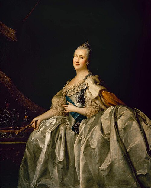 Portrait of Catherine II of Russia (1729-1796), 1782, Dimitri Gregoriovitch Levitzky