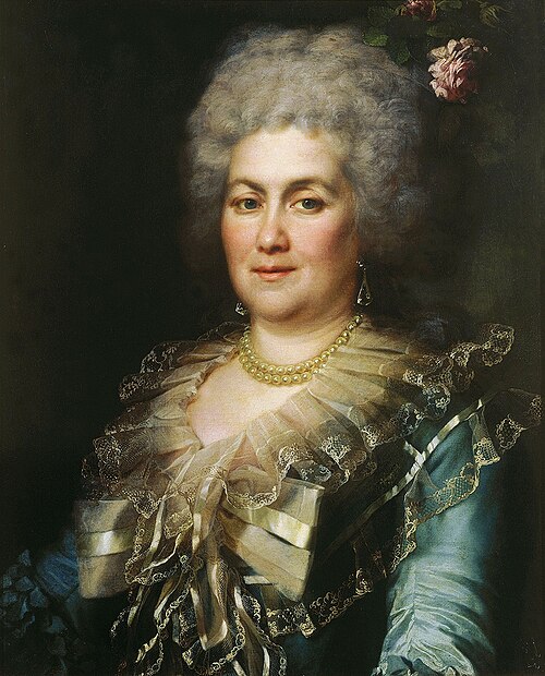 Porträt der Gubareva, 1789, Dimitri Gregoriovitch Levitzky