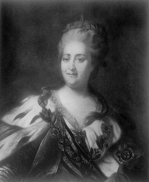 Portrait de Catherine la Grande., 1780, Dimitri Gregoriovitch Levitzky