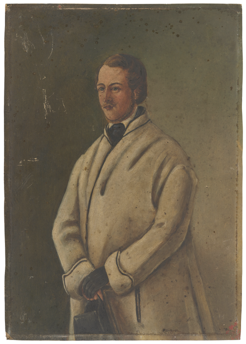 Portrait du baron Philipp von Fahnenberg, 1851, Kamill Maria von Schlechta