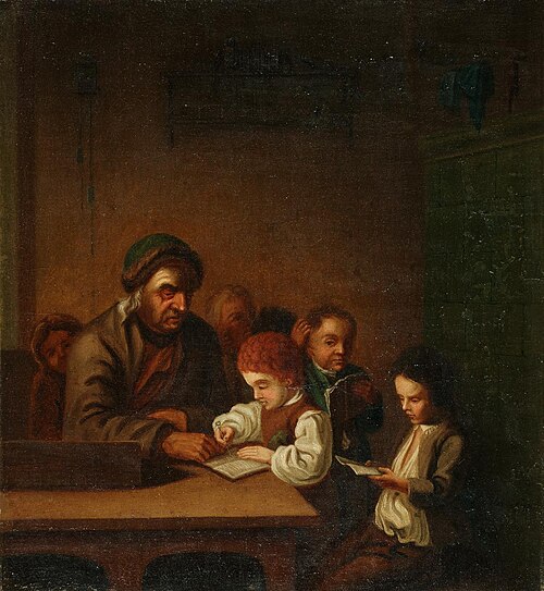 Die Dorfschule, , Johann Kölla