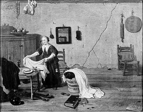 Interieur, 1671, Sybrand van Beest