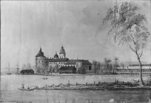 Gripsholm Castle, 1813, Louis Belanger