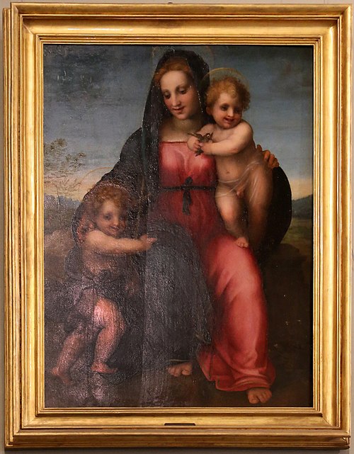 Madonna col Bambino e san Giovannino, , Andrea del Sarto