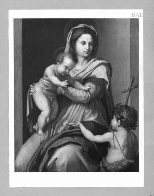 The Virgin With child and Infant St. John, 1511, Andrea del Sarto