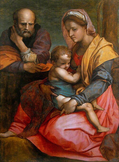 The Holy Family, 1525, Andrea del Sarto