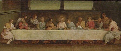 The Last Supper, 1526, Andrea del Sarto