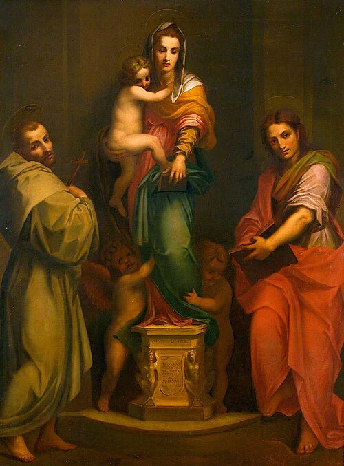 The Madonna of the Harpies, , Andrea del Sarto