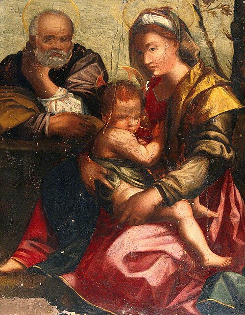 The Holy Family, , Andrea del Sarto