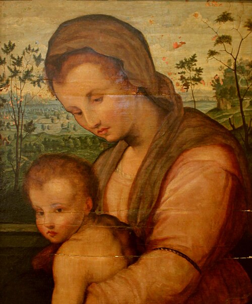 Madonna mit Kind., 1550, Andrea del Sarto