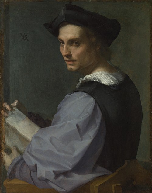 Portrait de jeune homme, 1517, Andrea del Sarto