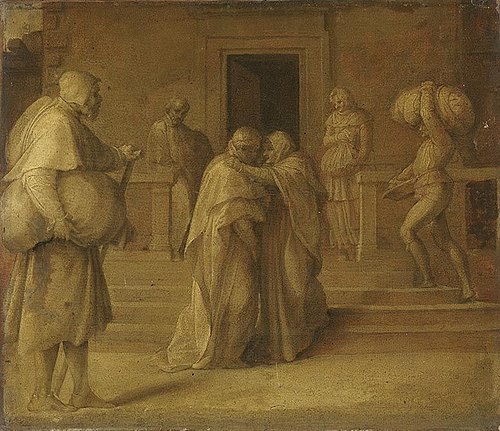 The visitation, 1593, Andrea del Sarto