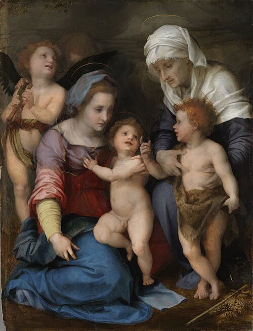 The Holy Family, 1514, Andrea del Sarto