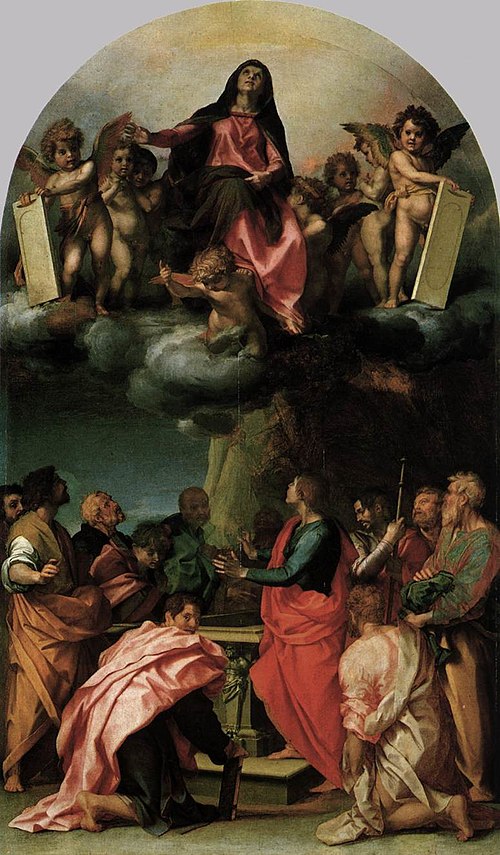 L'Assomption de la Vierge, 1522, Andrea del Sarto