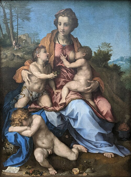 La Charité, 1518, Andrea del Sarto
