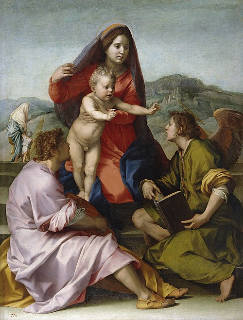 Madone de l'escalier, 1522, Andrea del Sarto