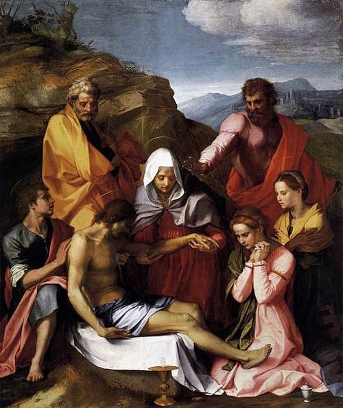 Pietà de Luco, 1523, Andrea del Sarto