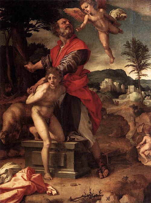 Le Sacrifice d'Isaac, 1527, Andrea del Sarto