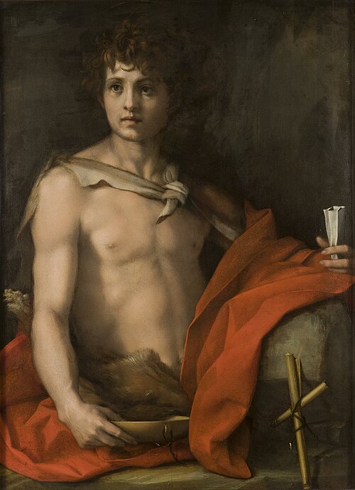 Saint Jean-Baptiste, 1523, Andrea del Sarto