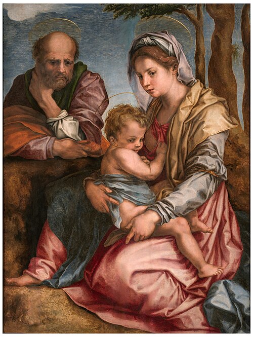The Holy Family, 1529, Andrea del Sarto