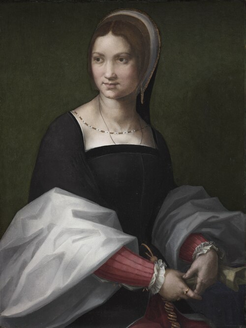 Portrait de femme., 1518, Andrea del Sarto